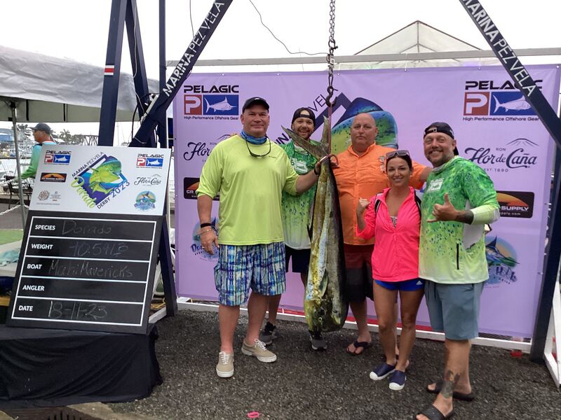 Image of a Dorado caught by Robert Franklin on team The Mahi Mavericks at the 2023 DORADO DERBY DOS